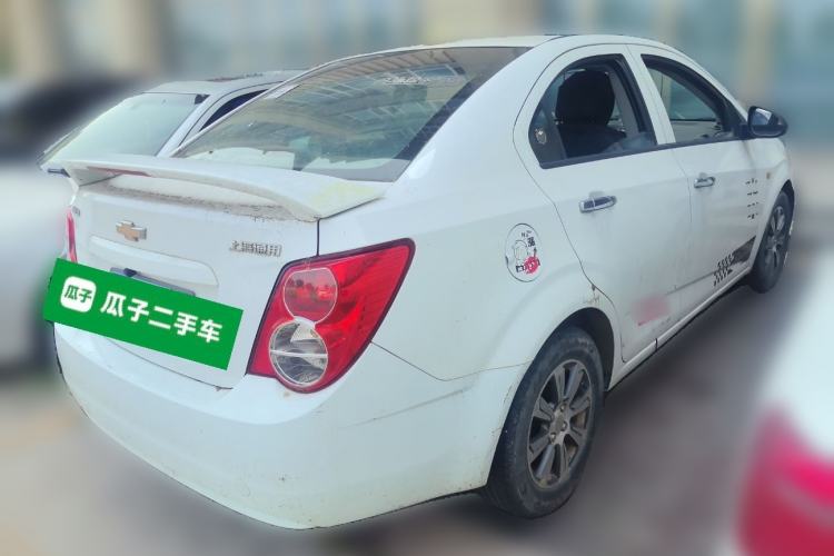 Used Chevrolet Aveo Sonic 2011 Sedan 1.4L MT SL Rear Right 45 Deg