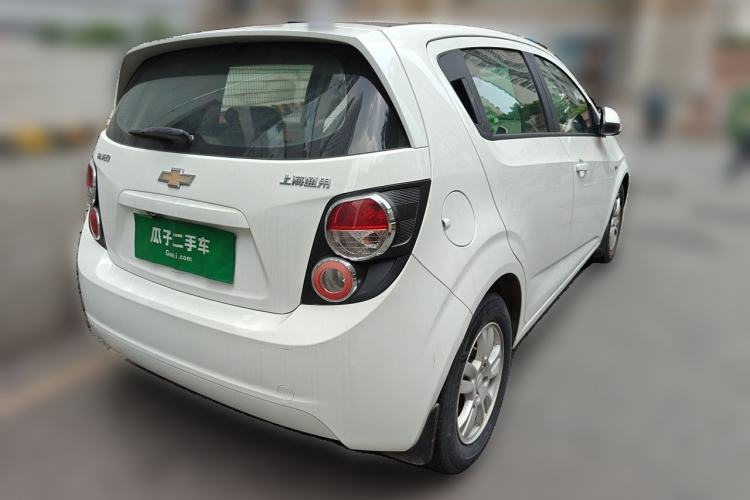 Used Chevrolet Aveo Sonic 2011 Hatchback 1.4L Automatic SE Rear Right 45 Deg