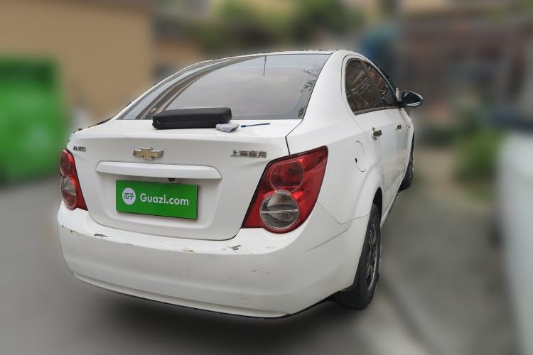 Used Chevrolet Aveo Sonic 2011 Sedan 1.4L MT SL Rear Right 45 Deg