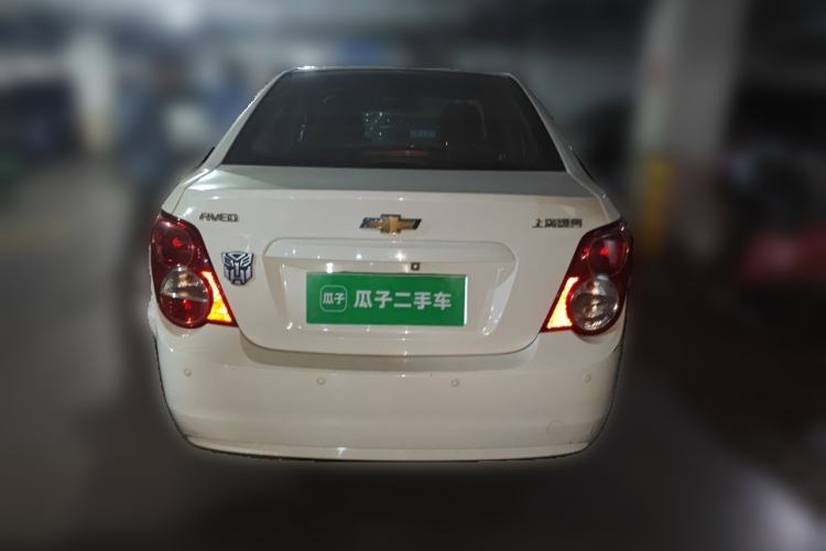 Used Chevrolet Aveo Sonic 2011 Sedan 1.4L MT SL Rear