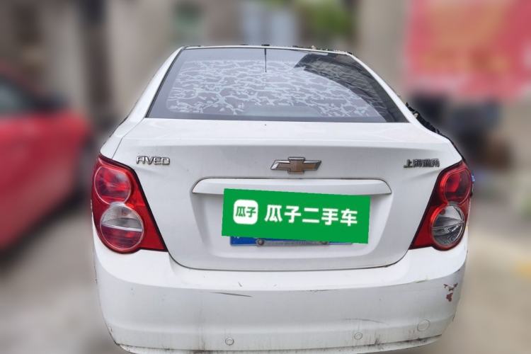 Used Chevrolet Aveo Sonic 2011 Sedan 1.4L MT SL Rear