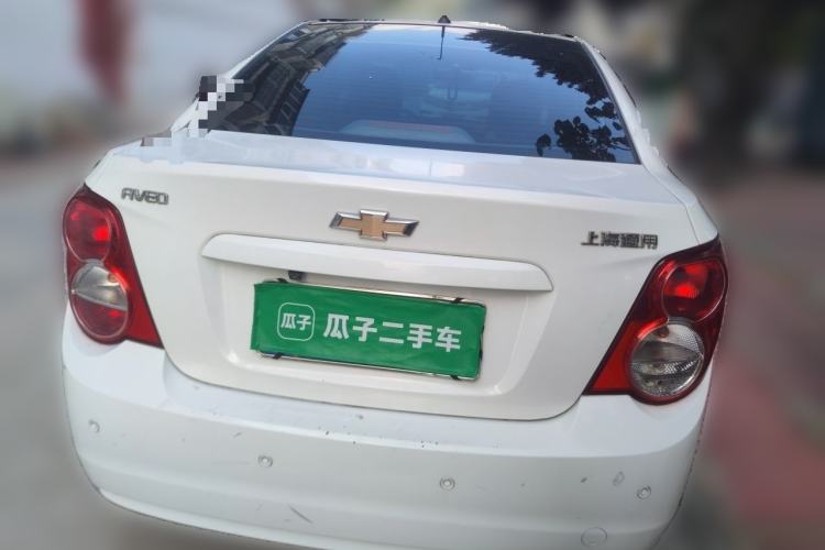 Used Chevrolet Aveo Sonic 2011 Sedan 1.4L MT SL Rear
