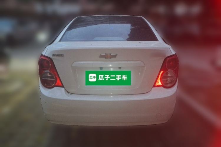 Used Chevrolet Aveo Sonic 2011 Sedan 1.4L MT SL Rear
