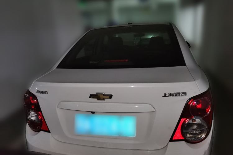 Used Chevrolet Aveo Sonic 2011 Sedan 1.4L MT SL Rear
