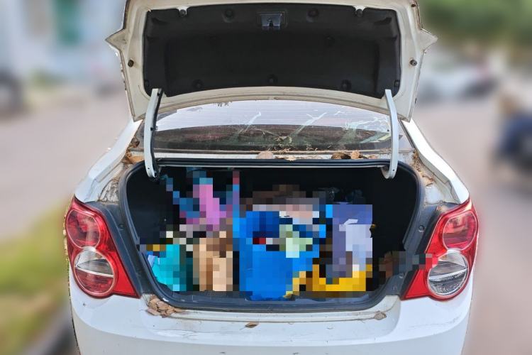 Used Chevrolet Aveo Sonic 2011 Hatchback 1.4L MT SE Trunk