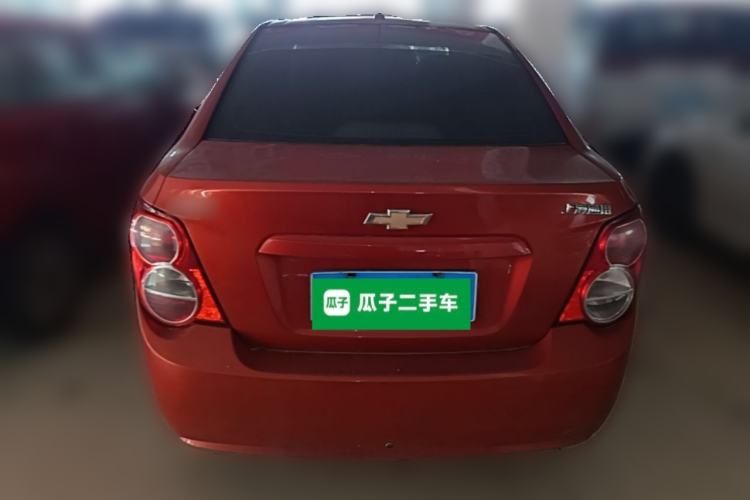 Used Chevrolet Aveo Sonic 2011 Sedan 1.4L Manual Transmission SE Rear