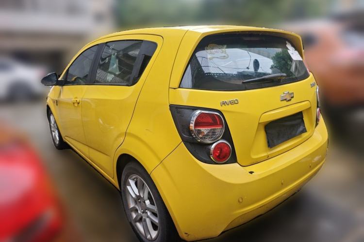 Used Chevrolet Aveo Sonic 2011 Hatchback 1.6L AT SX Rear Left 45 Deg