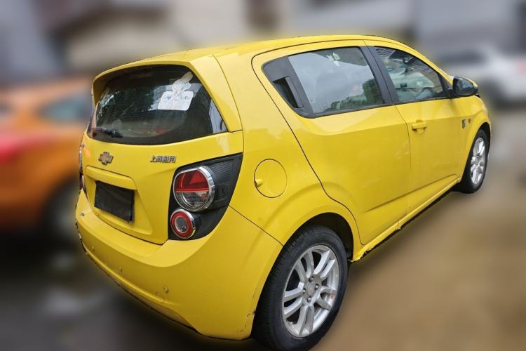Used Chevrolet Aveo Sonic 2011 Hatchback 1.6L AT SX Rear Right 45 Deg
