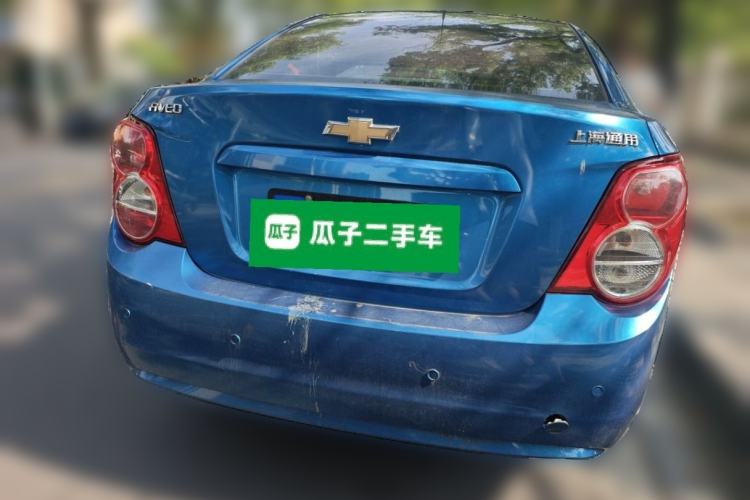 Used Chevrolet Aveo Sonic 2013 Sedan 1.4L Automatic with Sunroof Rear