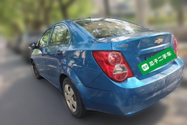 Used Chevrolet Aveo Sonic 2013 Sedan 1.4L Automatic with Sunroof Rear Left 45 Deg