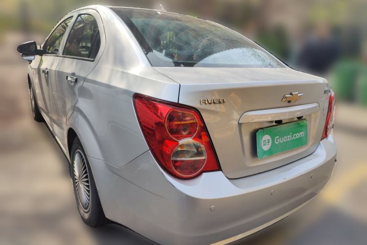 Used Chevrolet Aveo Sonic 2013 Sedan 1.4L Automatic with Sunroof Rear Left 45 Deg