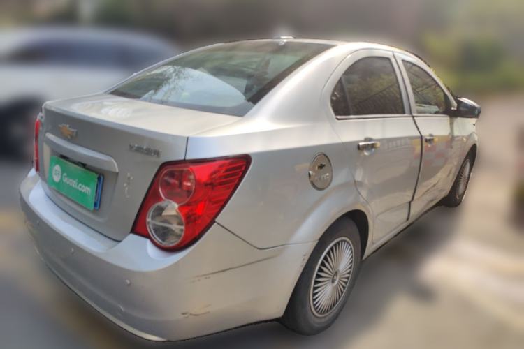 Used Chevrolet Aveo Sonic 2013 Sedan 1.4L Automatic with Sunroof Rear Right 45 Deg