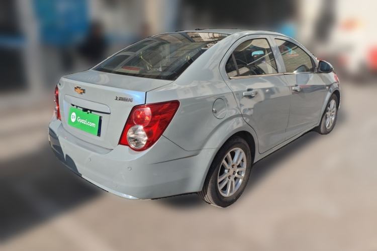 Used Chevrolet Aveo Sonic 2013 Sedan 1.6L AT SX Stylish Audio-Visual Edition Rear Right 45 Deg