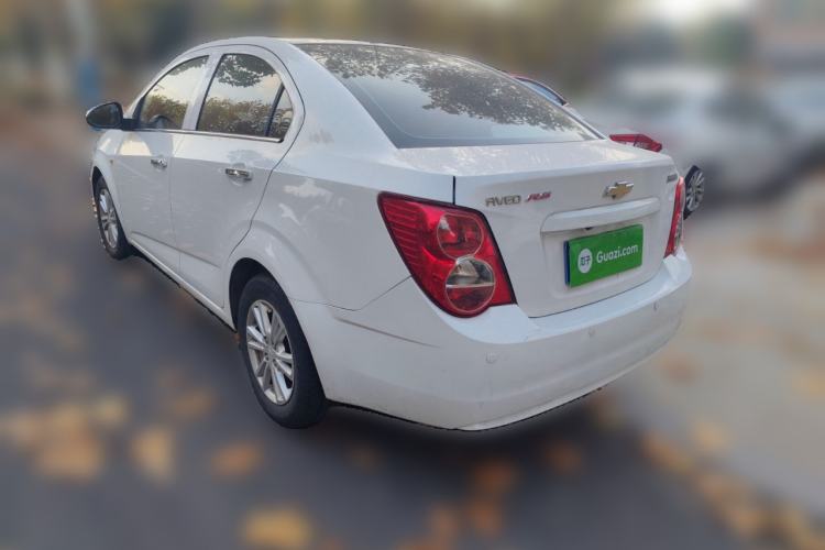 Used Chevrolet Aveo Sonic 2013 Sedan 1.4L Automatic with Sunroof Rear Left 45 Deg