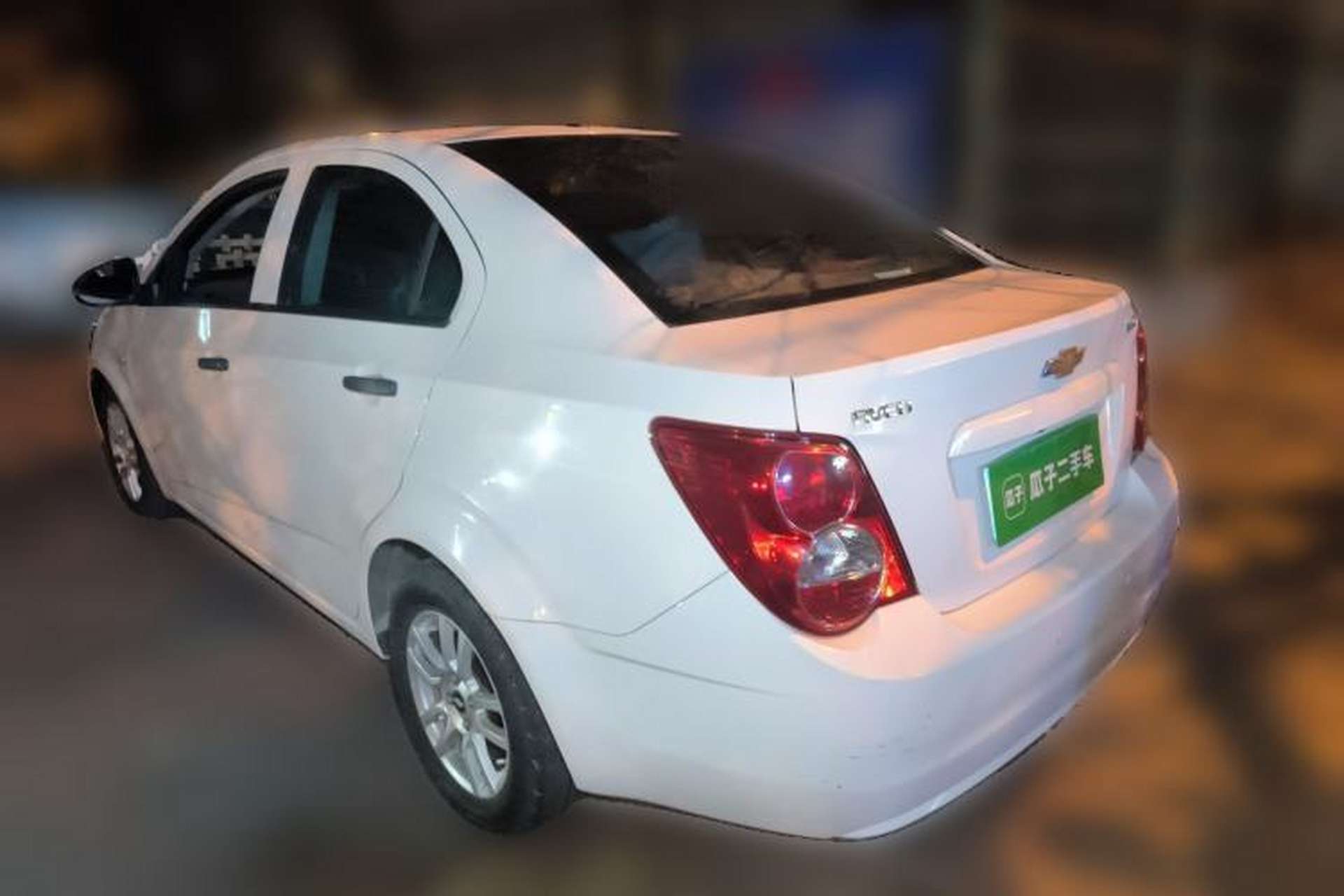 Used Chevrolet Aveo Sonic 2013 Sedan 1.4L Automatic with Sunroof Rear Left 45 Deg
