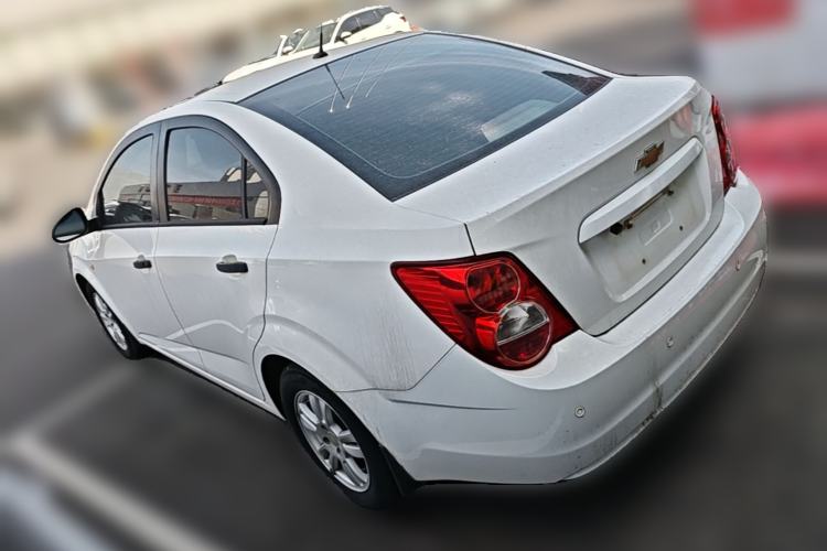Used Chevrolet Aveo Sonic 2013 Sedan 1.4L Automatic with Sunroof Rear Left 45 Deg