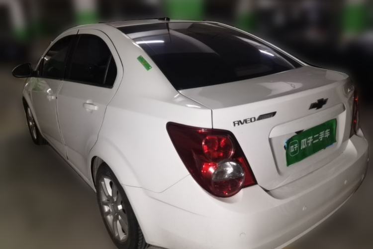 Used Chevrolet Aveo Sonic 2013 Sedan 1.6L AT SX Stylish Audio-Visual Edition Rear Left 45 Deg