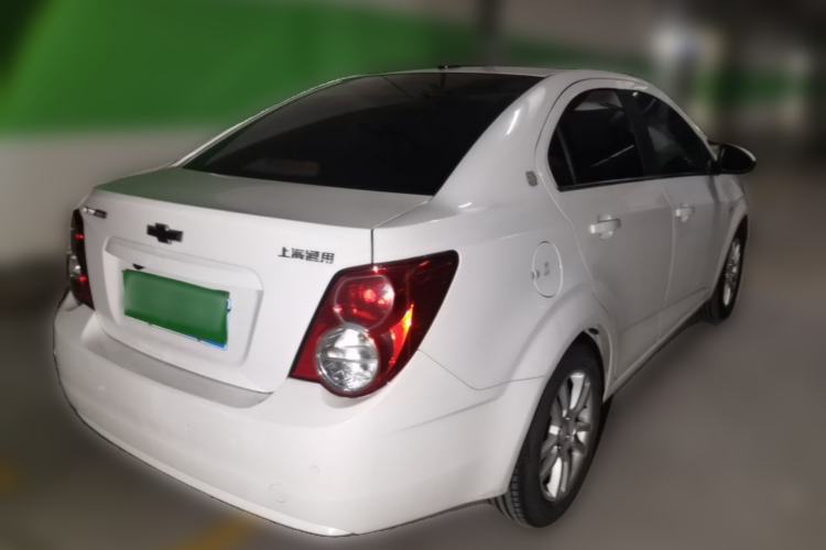 Used Chevrolet Aveo Sonic 2013 Sedan 1.6L AT SX Stylish Audio-Visual Edition Rear Right 45 Deg