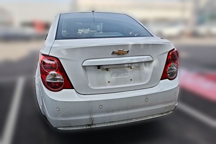 Used Chevrolet Aveo Sonic 2013 Sedan 1.4L Automatic with Sunroof Rear
