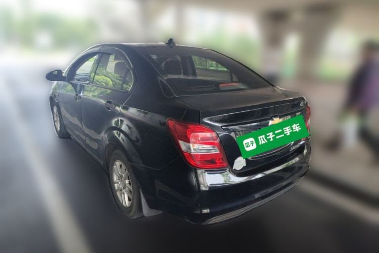 Used Chevrolet Aveo Sonic 2014 Sedan 1.4SL AT Fashion Edition Rear Left 45 Deg