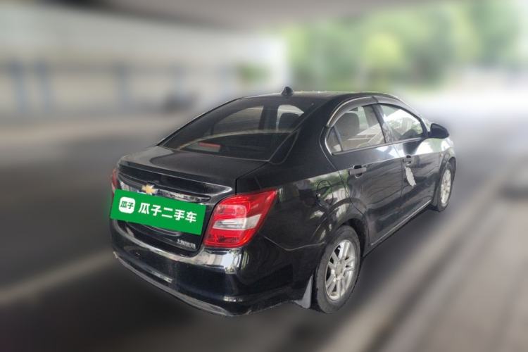 Used Chevrolet Aveo Sonic 2014 Sedan 1.4SL AT Fashion Edition Rear Right 45 Deg