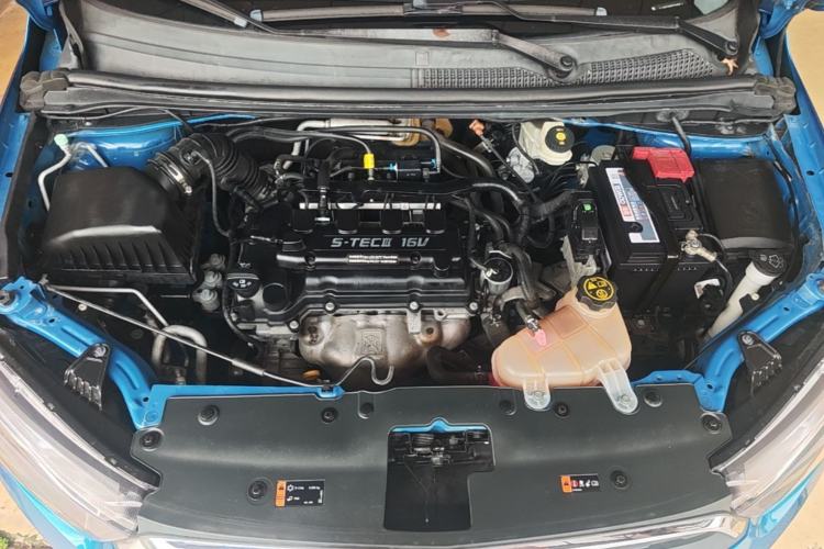 Used Chevrolet Aveo Sonic 2014 Sedan 1.4SL AT Fashion Edition Engine Bay