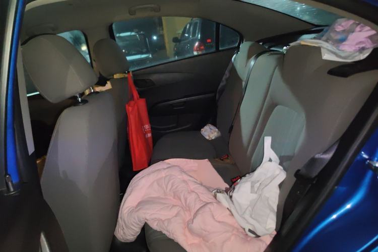 Used Chevrolet Aveo Sonic 2014 Sedan 1.4SL AT Fashion Edition Left Rear Seat