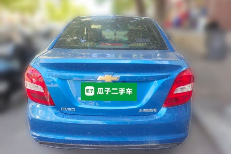 Used Chevrolet Aveo Sonic 2014 Sedan 1.4 SL MT Comfort Edition Rear