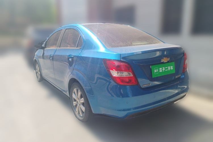 Used Chevrolet Aveo Sonic 2014 Sedan 1.6SX AT Fashion Edition Rear Left 45 Deg