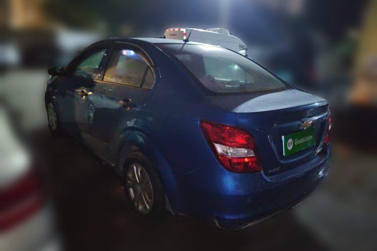 Used Chevrolet Aveo Sonic 2014 Sedan 1.4SL AT Fashion Edition Rear Left 45 Deg