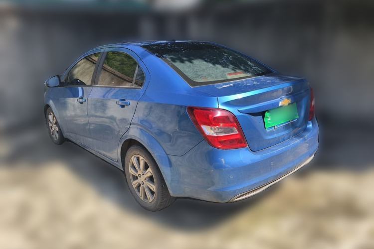 Used Chevrolet Aveo Sonic 2014 Sedan 1.6SX AT Fashion Edition Rear Left 45 Deg