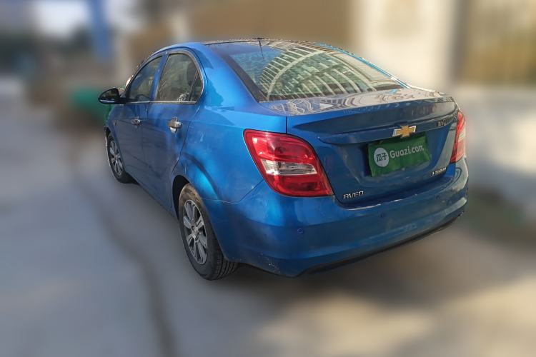 Used Chevrolet Aveo Sonic 2014 Sedan 1.4SL AT Stylish Sunroof Edition Rear Left 45 Deg