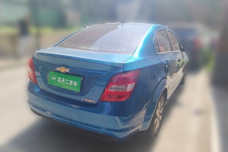 Used Chevrolet Aveo Sonic 2014 Sedan 1.6SX AT Fashion Edition Rear Right 45 Deg