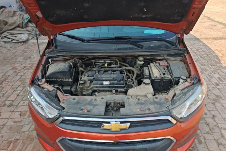 Used Chevrolet Aveo Sonic 2014 Hatchback 1.4SL MT Comfort Edition Engine Bay