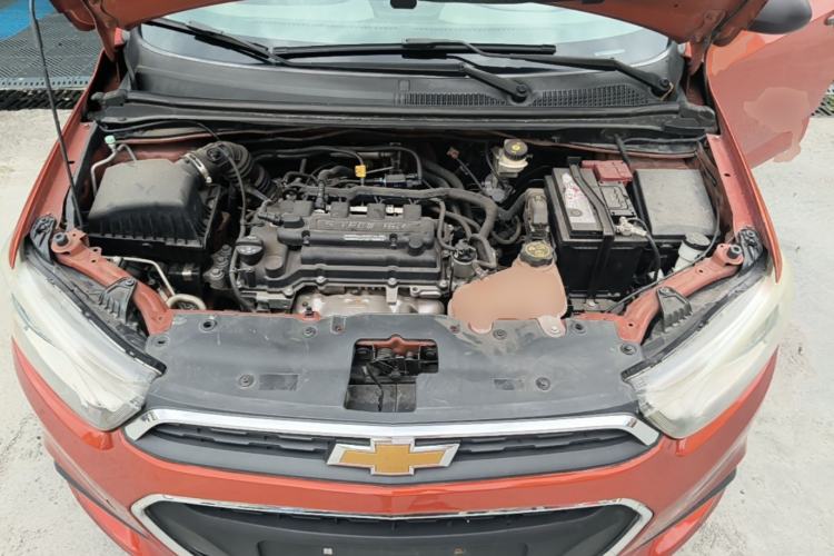 Used Chevrolet Aveo Sonic 2014 Sedan 1.4SL AT Fashion Edition Engine Bay