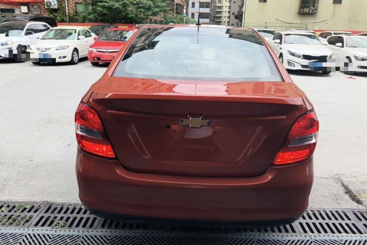 Used Chevrolet Aveo Sonic 2014 Sedan 1.4SL AT Fashion Edition Rear