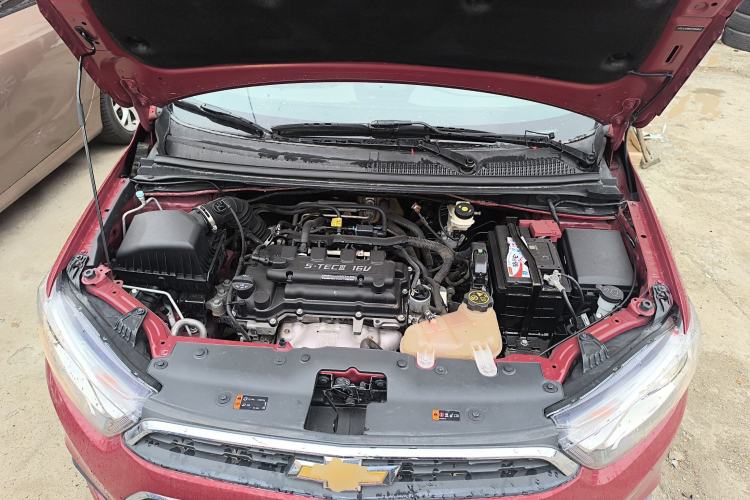 Used Chevrolet Aveo Sonic 2014 Sedan 1.4SL AT Fashion Edition Engine Bay