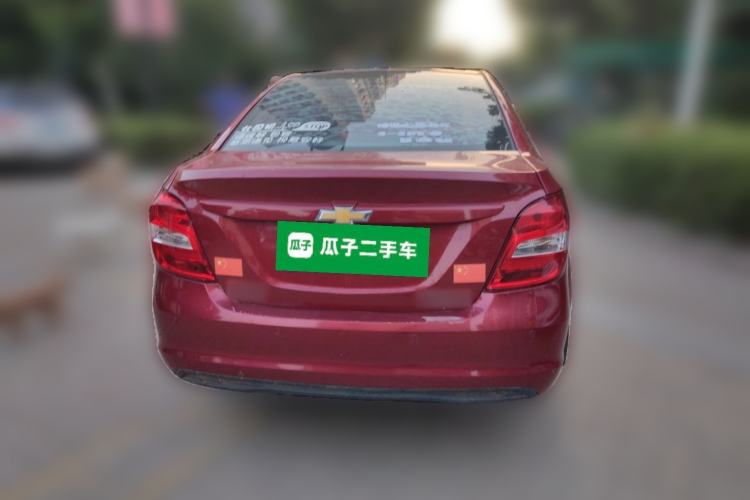 Used Chevrolet Aveo Sonic 2014 Sedan 1.4SL AT Stylish Sunroof Edition Rear