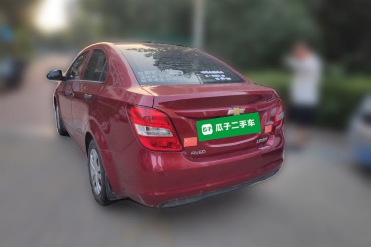 Used Chevrolet Aveo Sonic 2014 Sedan 1.4SL AT Stylish Sunroof Edition Rear Left 45 Deg