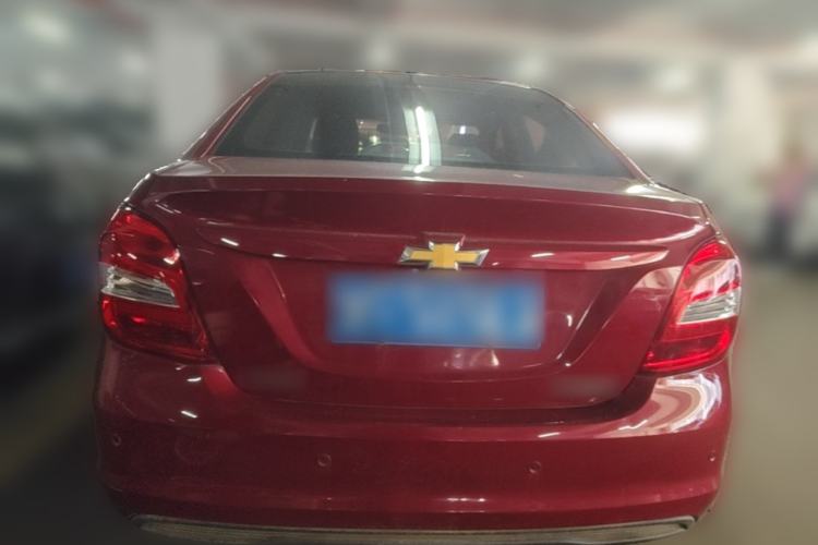 Used Chevrolet Aveo Sonic 2014 Sedan 1.4SL AT Fashion Edition Rear