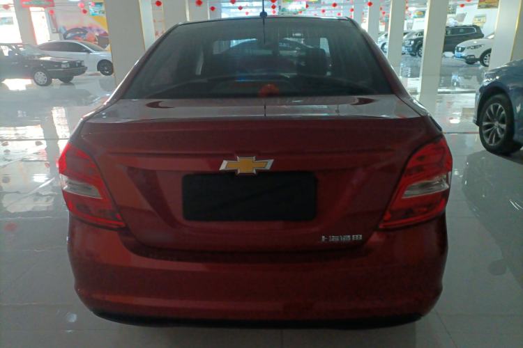 Used Chevrolet Aveo Sonic 2014 Sedan 1.4SL AT Stylish Sunroof Edition Rear