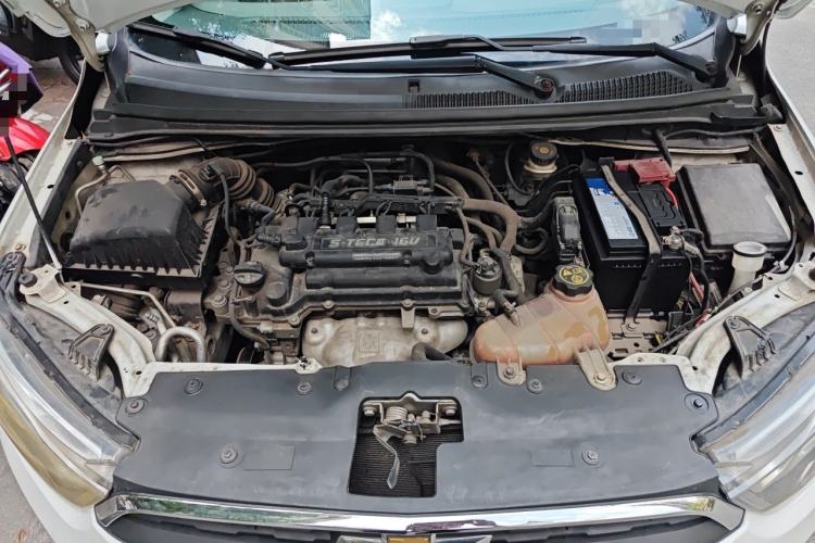 Used Chevrolet Aveo Sonic 2014 Sedan 1.4SL AT Fashion Edition Engine Bay