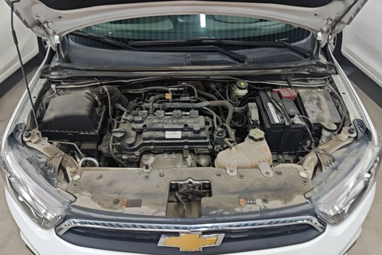 Used Chevrolet Aveo Sonic 2014 Sedan 1.4SL AT Fashion Edition Engine Bay