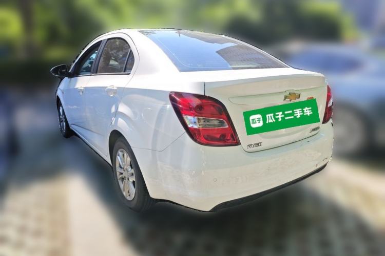 Used Chevrolet Aveo Sonic 2014 Sedan 1.4SE AT Comfort Edition Rear Left 45 Deg