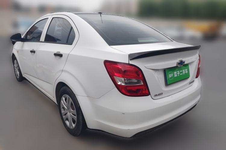Used Chevrolet Aveo Sonic 2014 Sedan 1.4SL MT Comfort Edition Rear Left 45 Deg