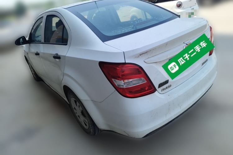Used Chevrolet Aveo Sonic 2014 Sedan 1.4 SL MT Comfort Edition Rear Left 45 Deg