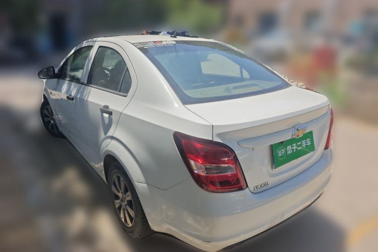 Used Chevrolet Aveo Sonic 2014 Sedan 1.4SL MT Comfort Edition Rear Left 45 Deg
