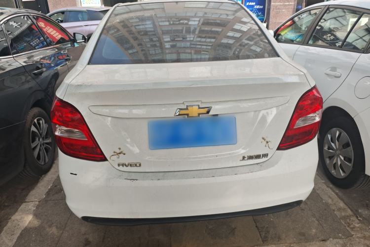 Used Chevrolet Aveo Sonic 2014 Sedan 1.4SL AT Stylish Sunroof Edition Rear