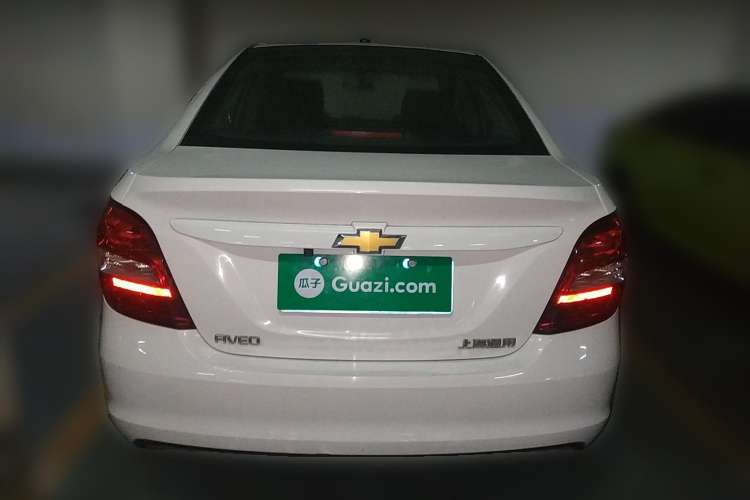 Used Chevrolet Aveo Sonic 2014 Sedan 1.4SL AT Fashion Edition Rear