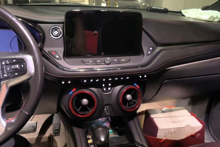 Used Chevrolet Blazer 2020 RS 650T Twin-Clutch All-Wheel Drive 7-Seater Top-Grade Version Audio And AC Panel